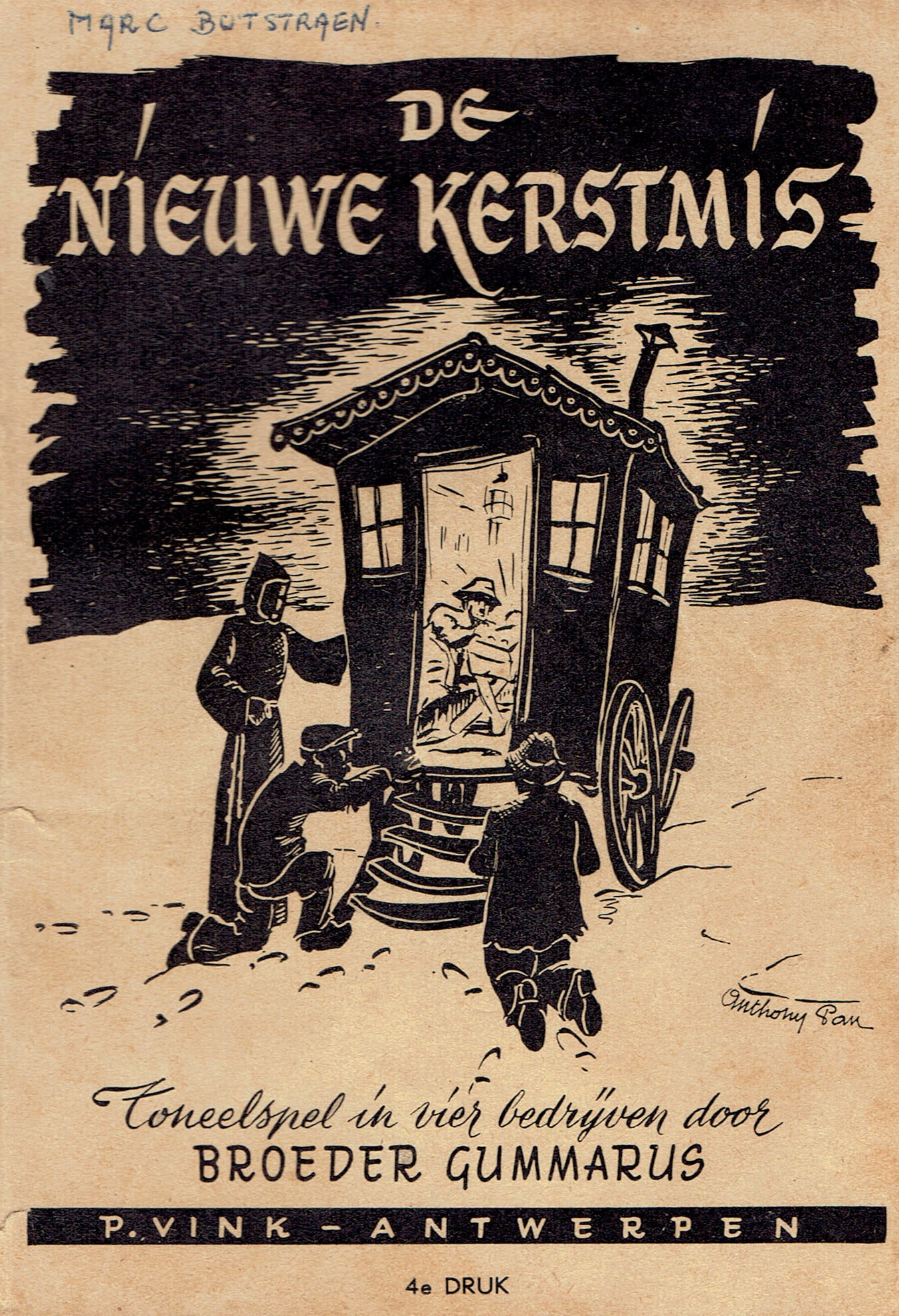 Affiche De nieuwe kerstmis