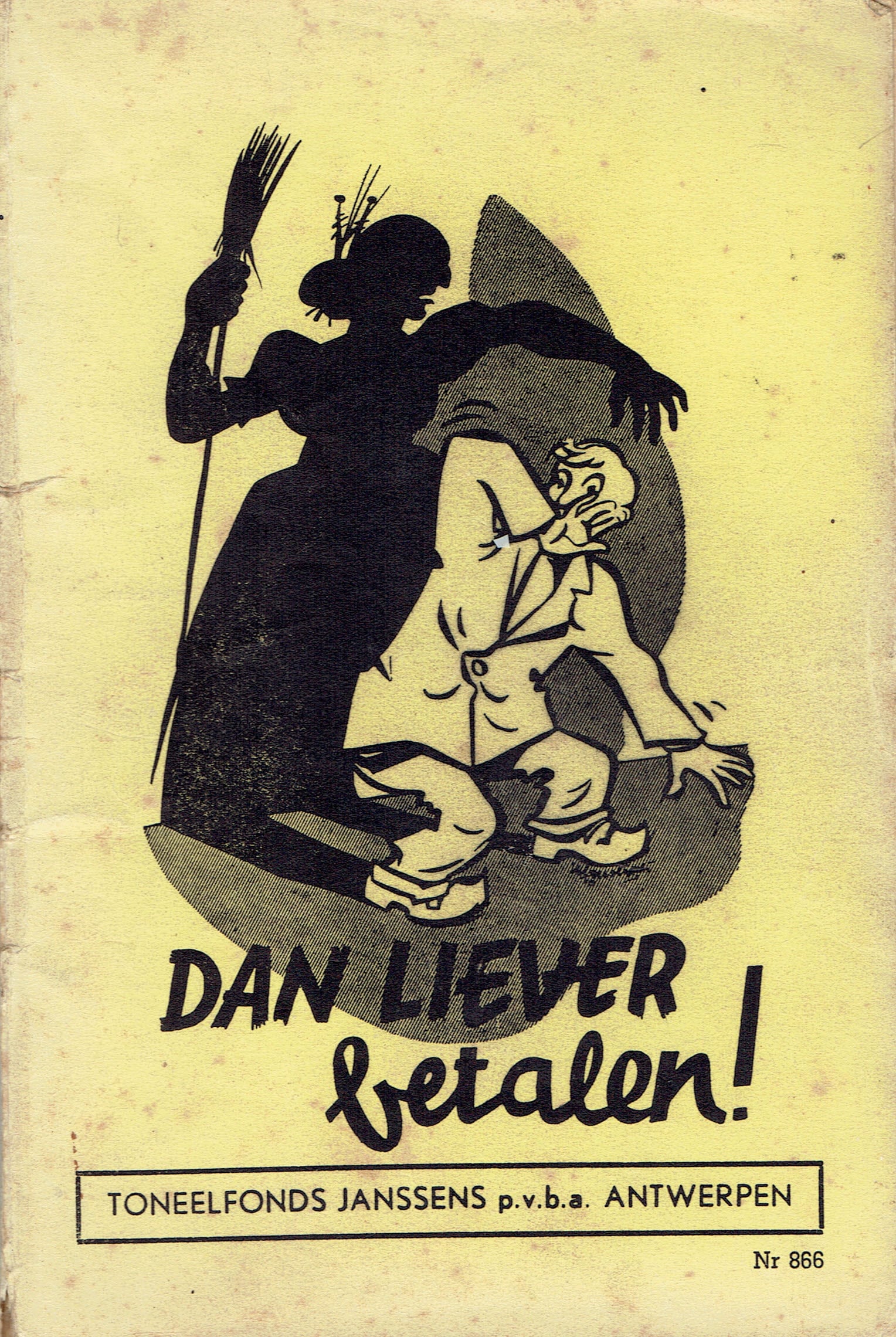 Affiche Dan liever betalen