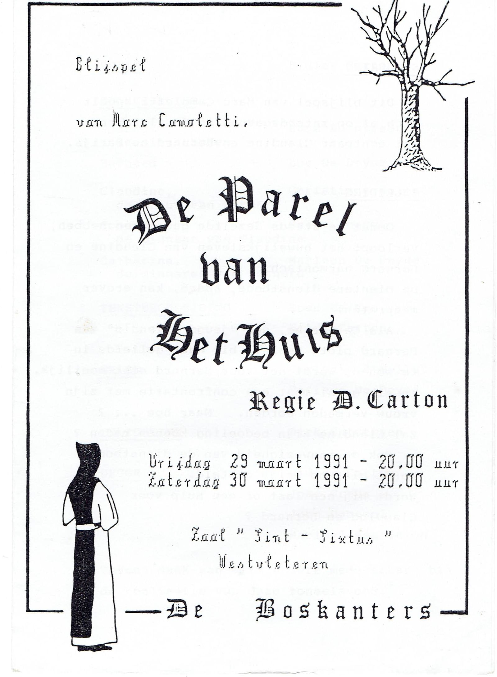 Affiche De parel van het huis