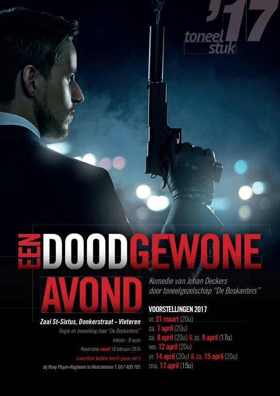 Affiche Een doodgewone avond