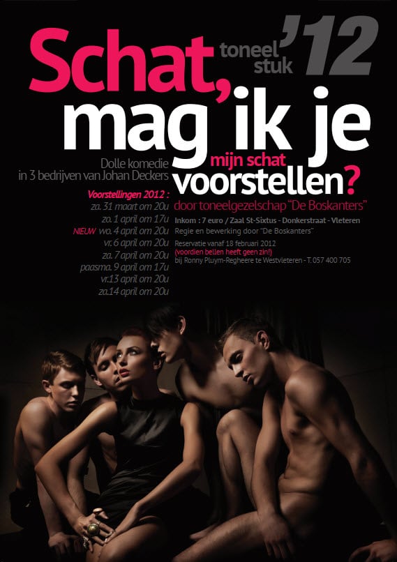 Affiche Schat, mag ik je mijn schat voorstellen