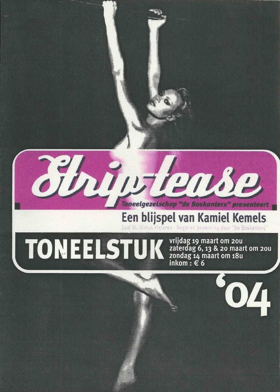 Affiche Strip-tease